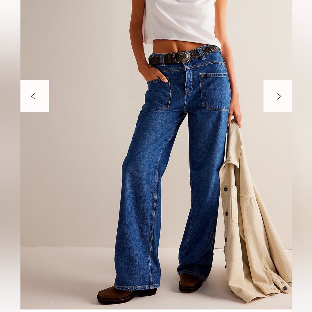 We The Free Palmer Cuffed Jeans